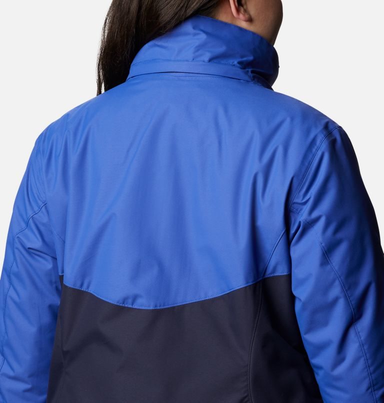 Women's Columbia Bugaboo II Interchange Fleece Jackets Blue | Plus Size CA-J415A